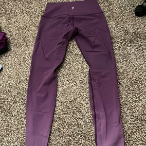 Ombré Lululemon leggings (worn once)